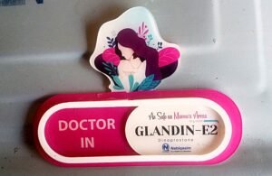 Doctor sign in & out signboard