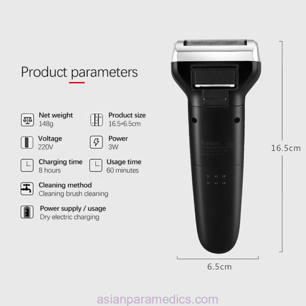 Kemei 3 in 1 Professional Hair Trimmer